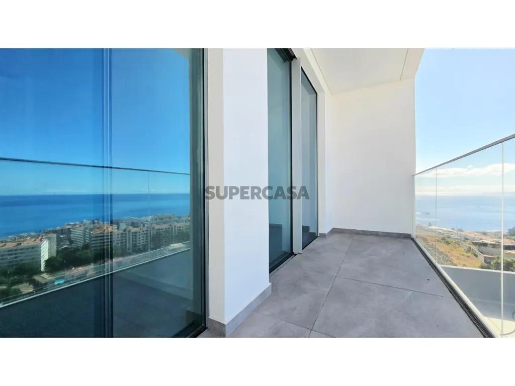 Balcon - Contemporary House with Sea View in Ajuda