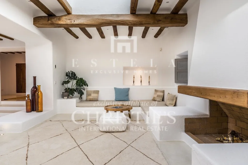 Soggiorno - Chalet with Pool and Terrace in Sant Joan de Labritja