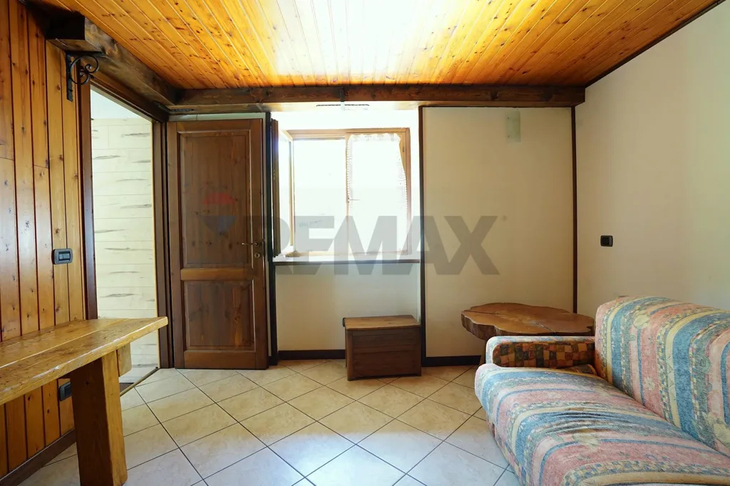 Séjour - Rustic Ground Floor Apartment with Garden in Valsesia
