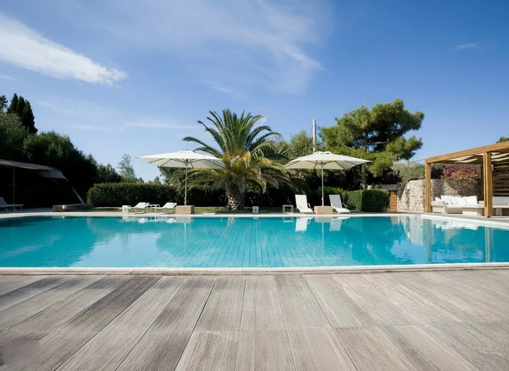 Piscina - Seafront Villa with Pools in Mavro Lithari