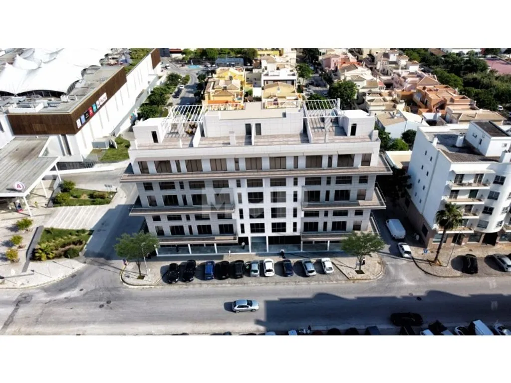 Õhuvaade - Development Land with Approved Project in Olhão