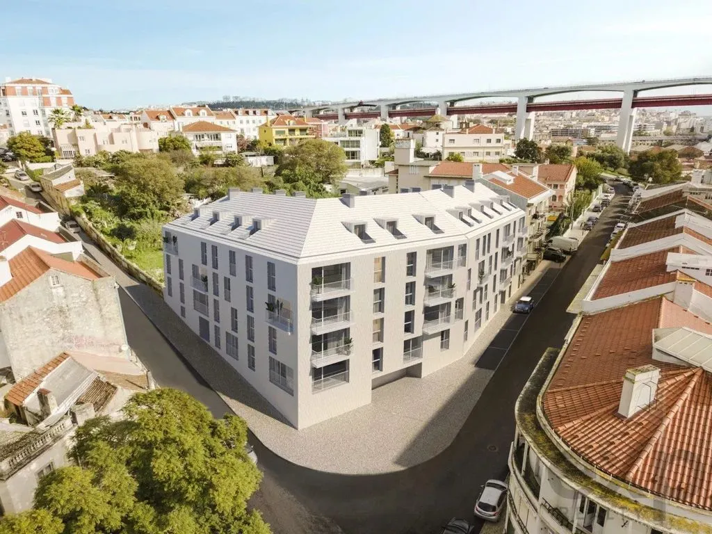 Vista aerea - Luxury Flat with River View in Alcântara