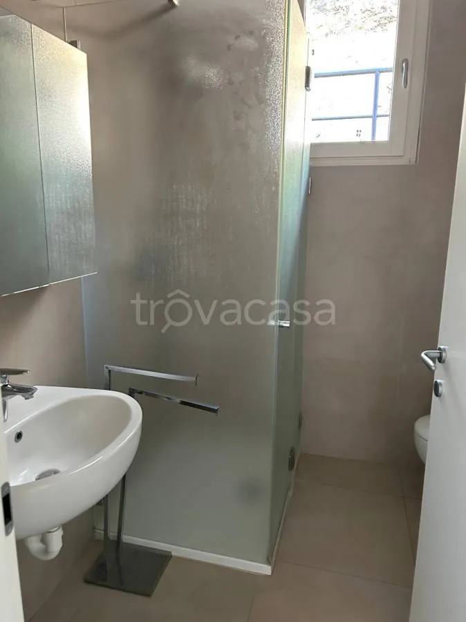 Bathrooms - Modernised Trilocale with Private Garden in Varese
