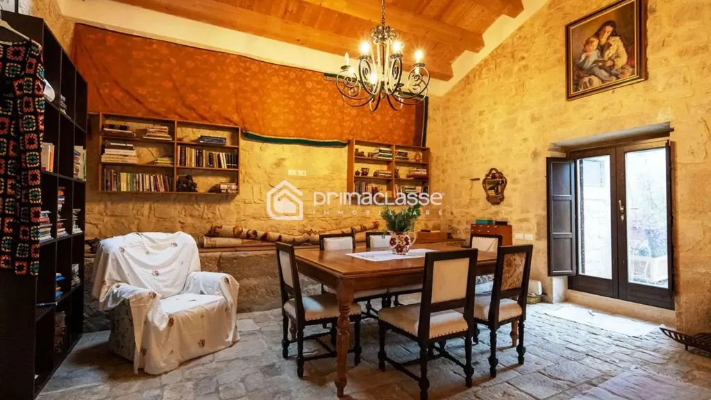 Sala da pranzo - Restored Casale with Pool in Modica Sorda