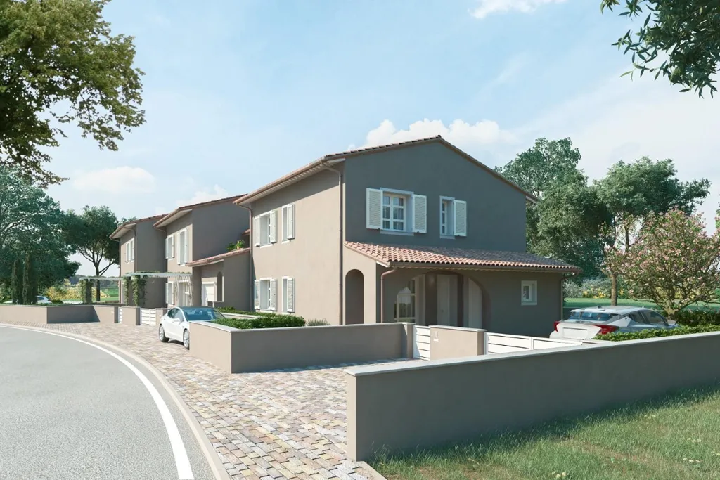 New Apartment with Garden in Pontedera