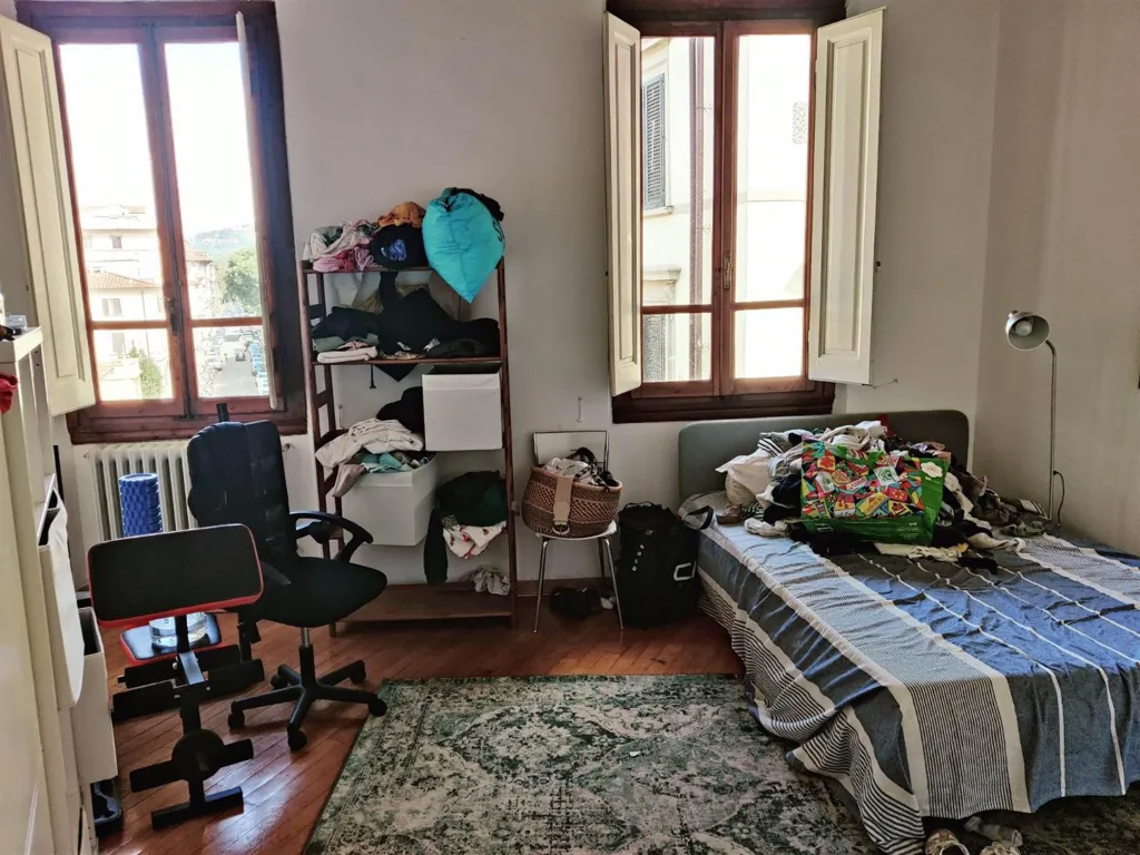 Chambres - 6-Bedroom Apartment with Balcony in Florence
