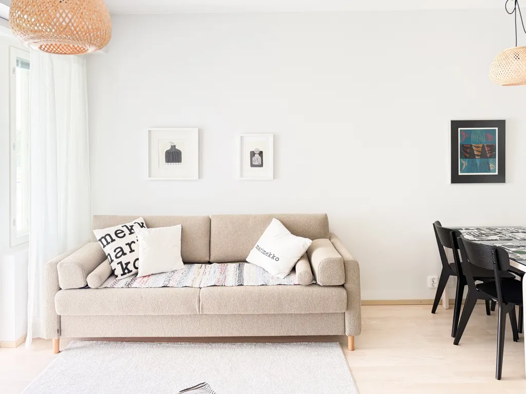 Elutuba - Modern Flat with Lake View in Lahti