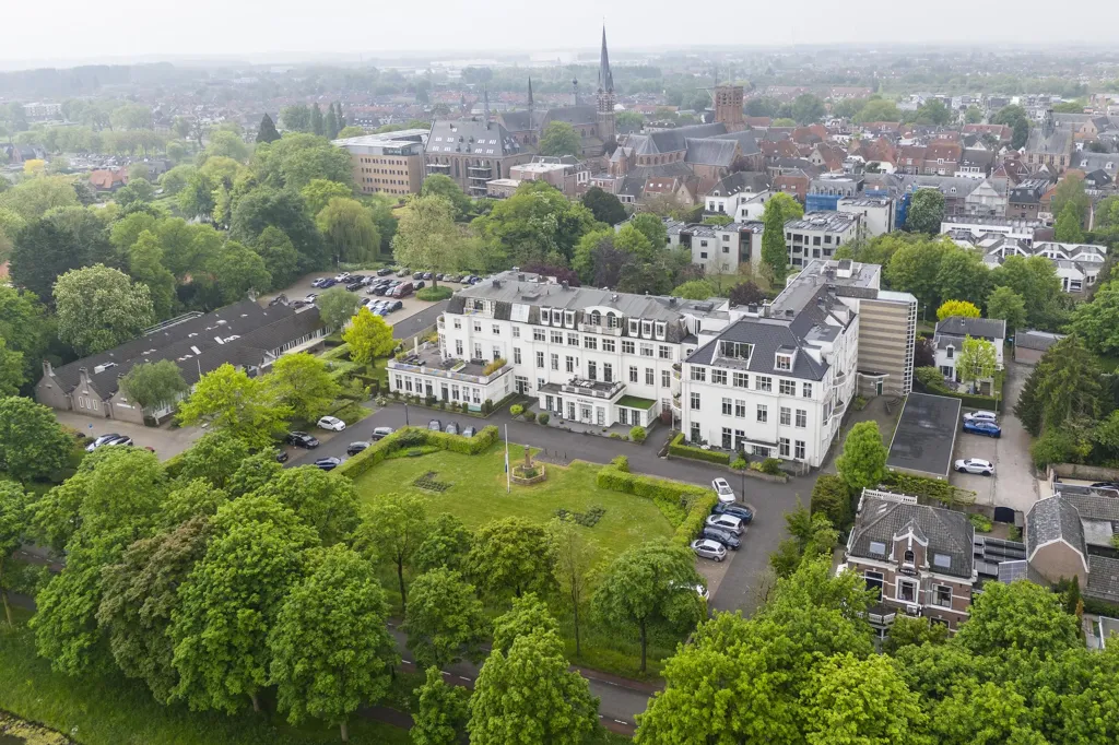 Vista aerea - Luxury Apartment with Green Setting in Culemborg