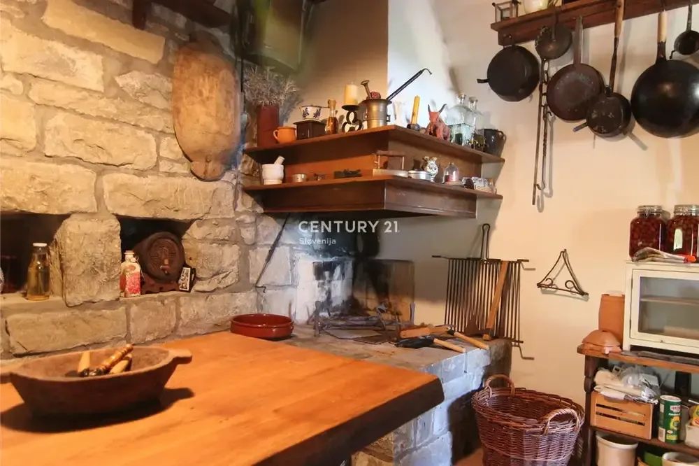 Cucina - Stone Villa with Pool in Pomjan, Koper