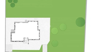 Plaan - Liberty Style Villa with Garden in Samarate