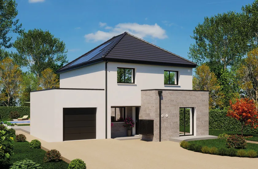 Maison Contemporaine avec 4 Chambres à Coupray