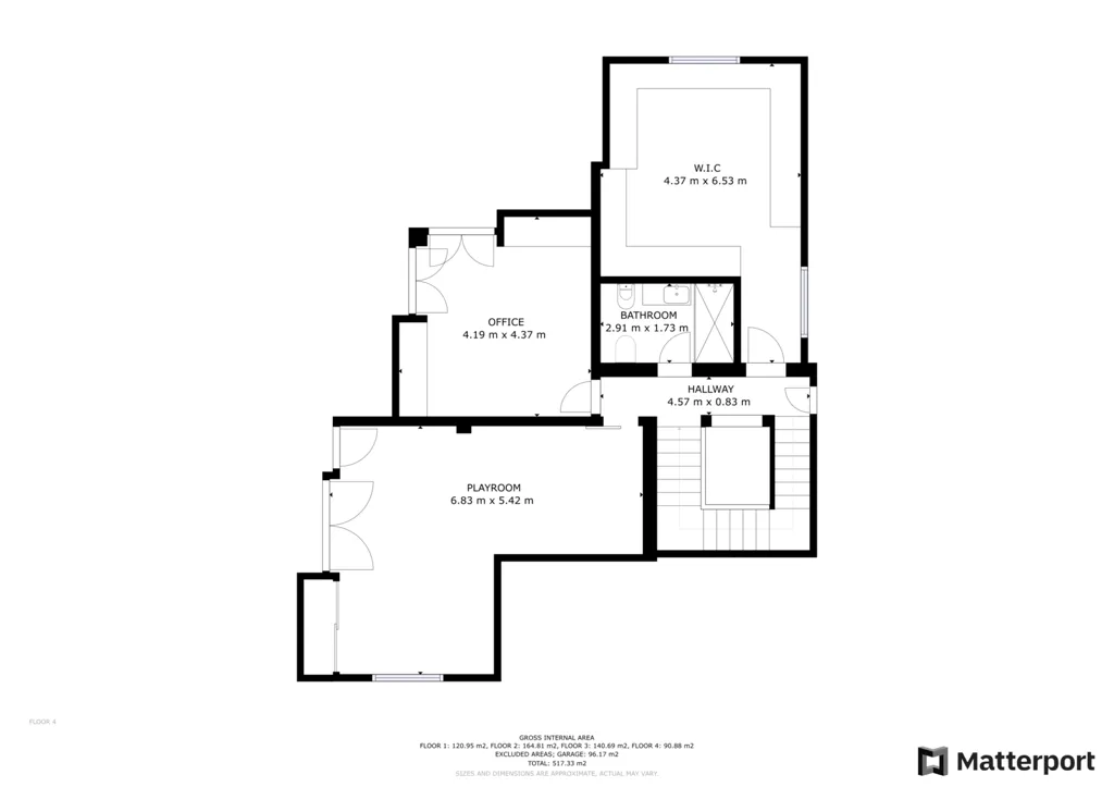 Plan - 7 Bedroom House with Pool in Restelo, Lisbon