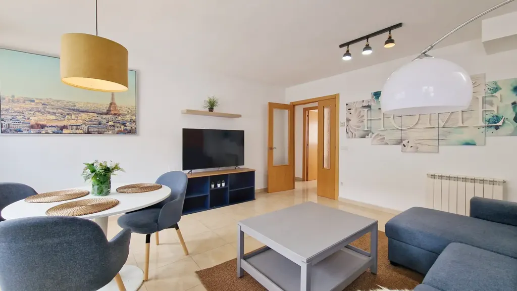 Living Room - Duplex with Elevator in Andorra, Teruel
