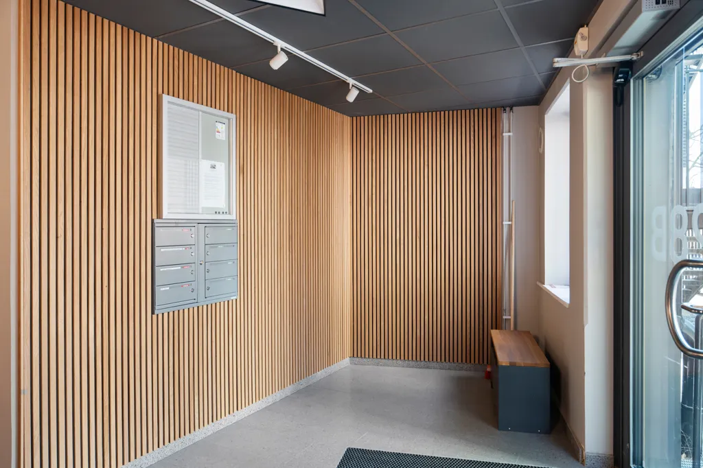 Entrée - Apartment with River View in Sundbyberg