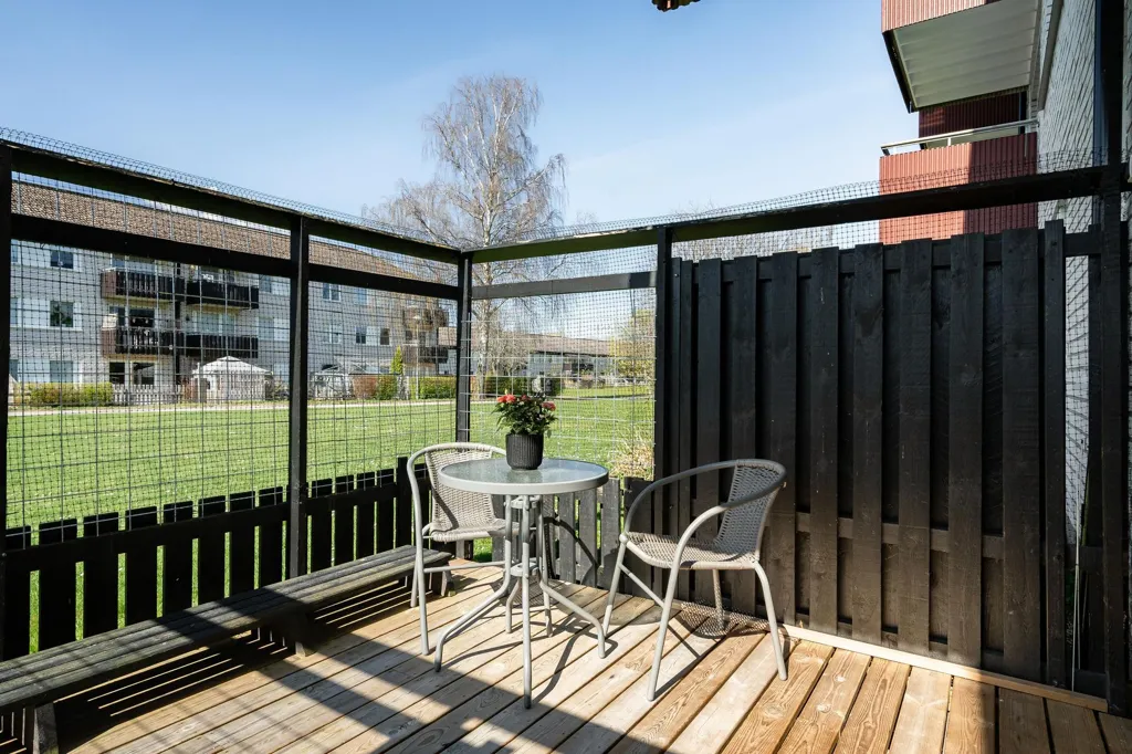 Terrasse - Ground-Floor Apartment with Terrace in Tornby