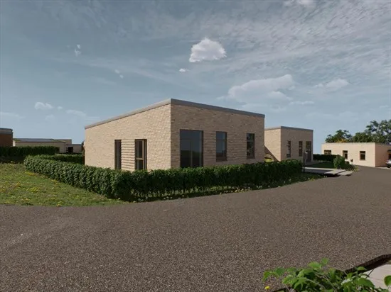 Contemporary Terrace House in Juelsminde