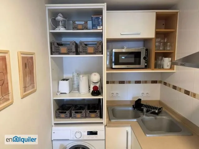 Pesuköök - Furnished Flat with Terrace in Inca