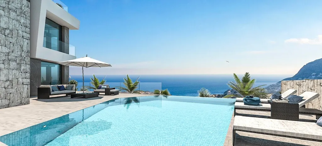 Piscina - Luxury Villa with Sea Views in Calpe