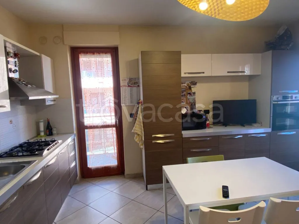 Köök - Large Apartment with Terraces in Savigliano