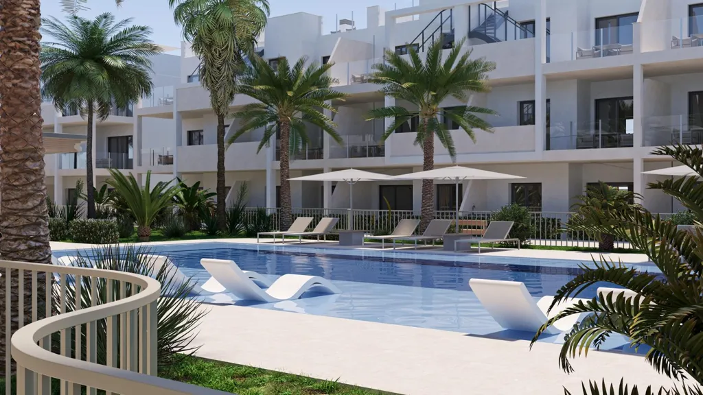 Piscine - Ground Floor Apartment with Garden in Torre-Pacheco