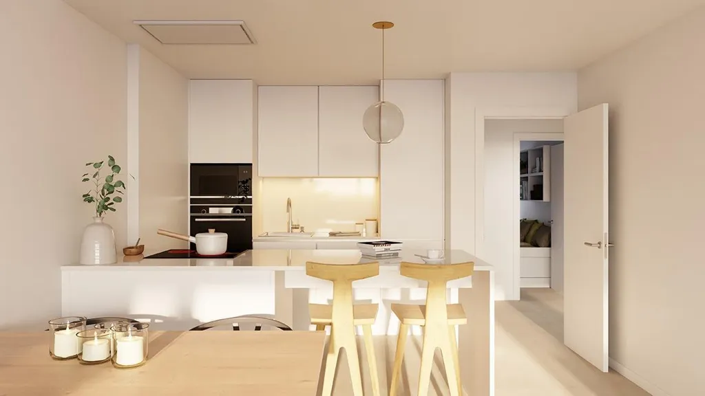 Cuisine - Apartment with Sea Views in Alcaidesa, Cadiz
