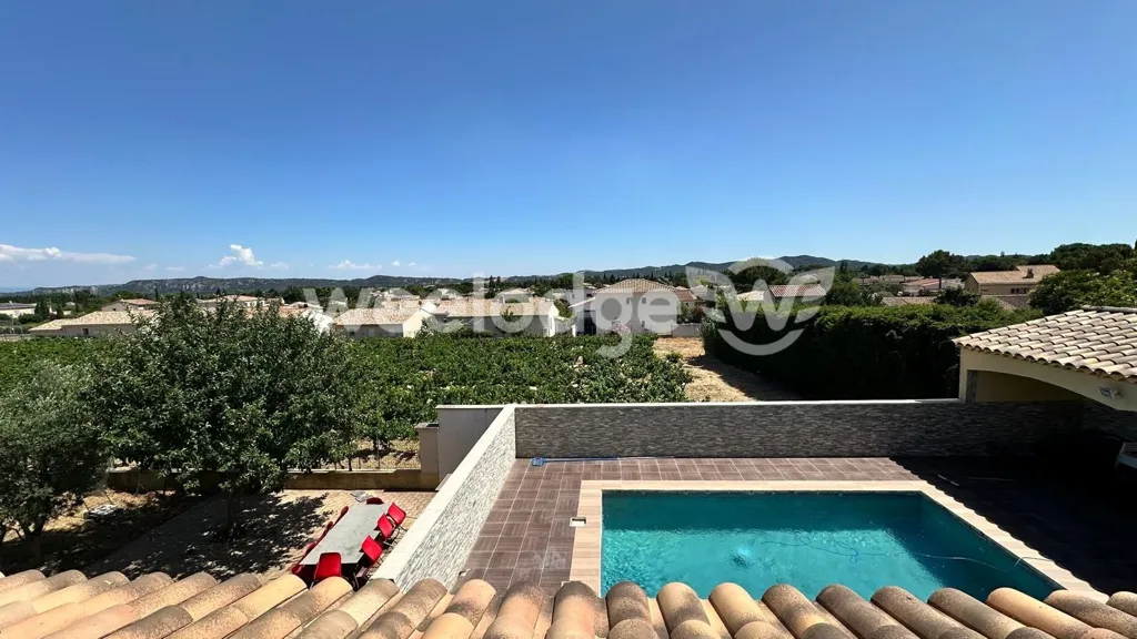 Bassein - House with Pool and View in Rochefort-du-Gard