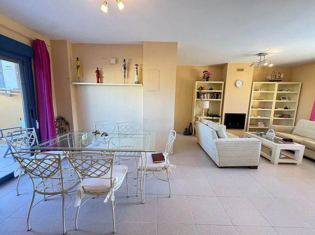 Séjour - Penthouse with Pool in Les Marines, Denia