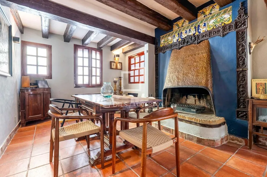 Sala da pranzo - Stone Villa with Tourist License in Cambrils