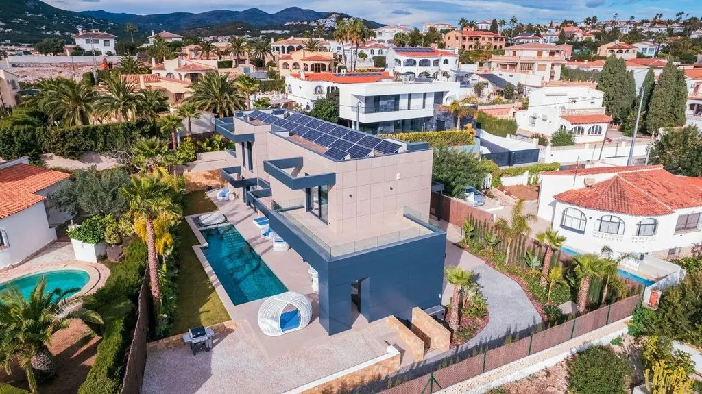 Vue aérienne - Luxury Villa with Pool in Calpe