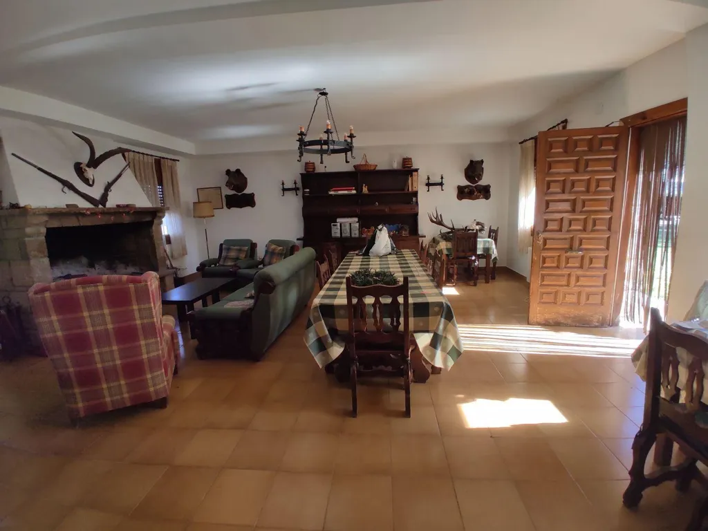 Sala da pranzo - Apartment with Pool in Bárcabo