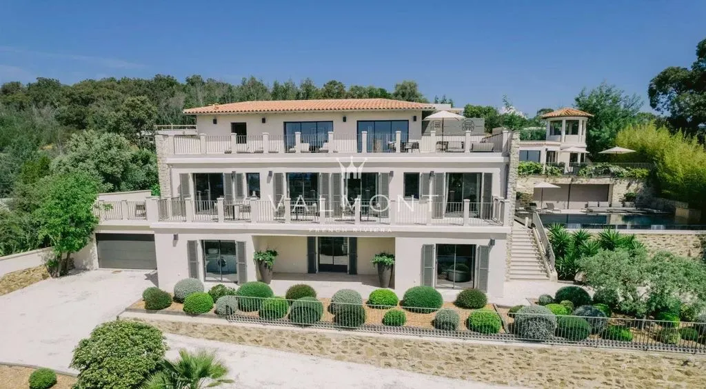Aerial - Luxury Villa with Pool in La Croix-Valmer