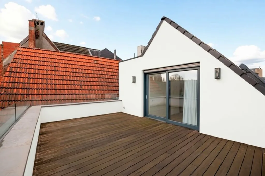 Terrace - Duplex Penthouse with Spacious Terrace in Antwerp