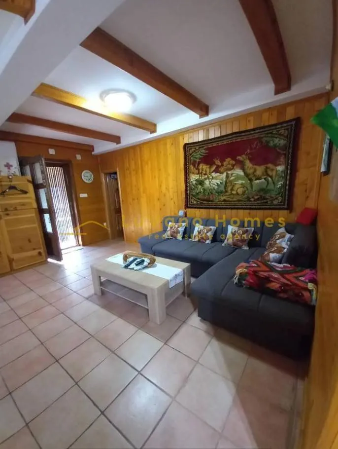 Living Room - Self-Contained House with Pool in Kuterevo, Otočac