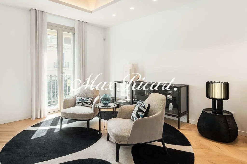 Séjour - Apartment with Balcony in La Dreta de l'Eixample