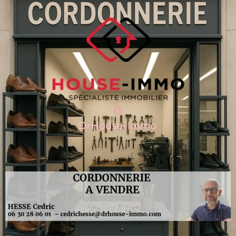 Extérieur - Commerce de Cordonnerie dans Centre Commercial à Saint-Gildas-des-Bois