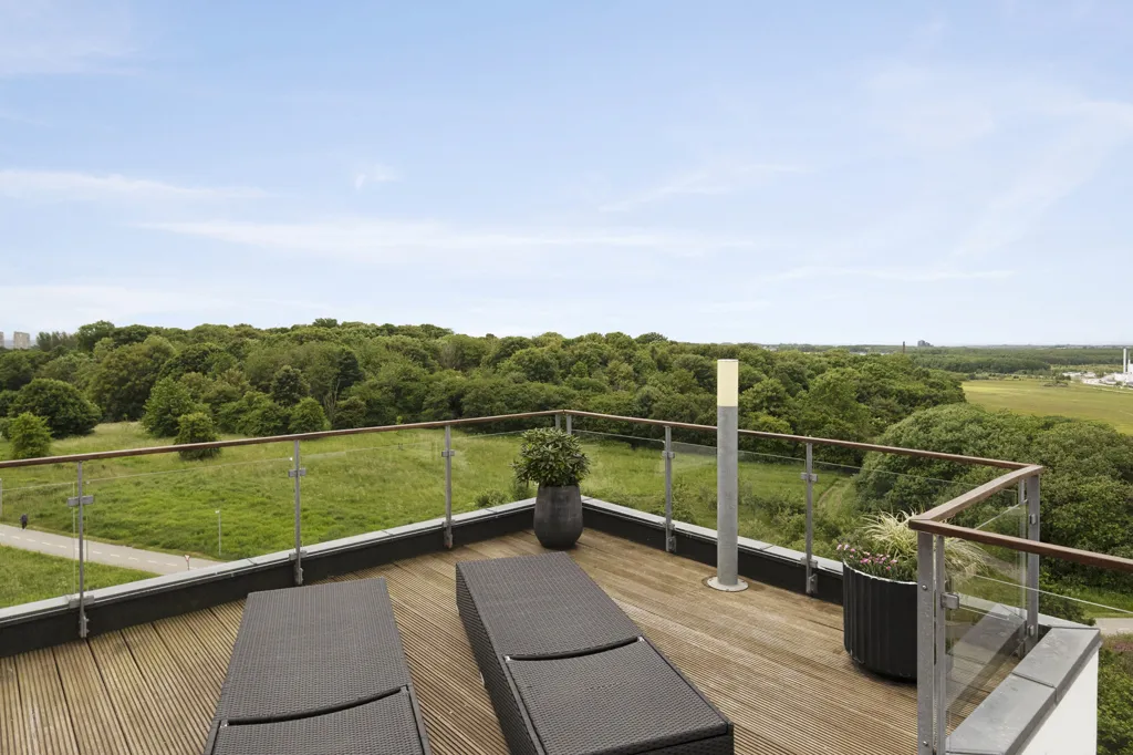 Terrasse - Apartment with Balcony in Aarhus N