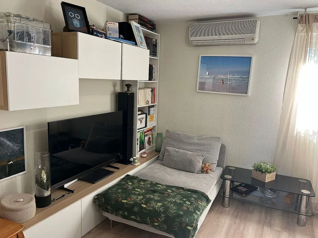 Séjour - 2-Bedroom Flat with Air Conditioning in San Cristóbal