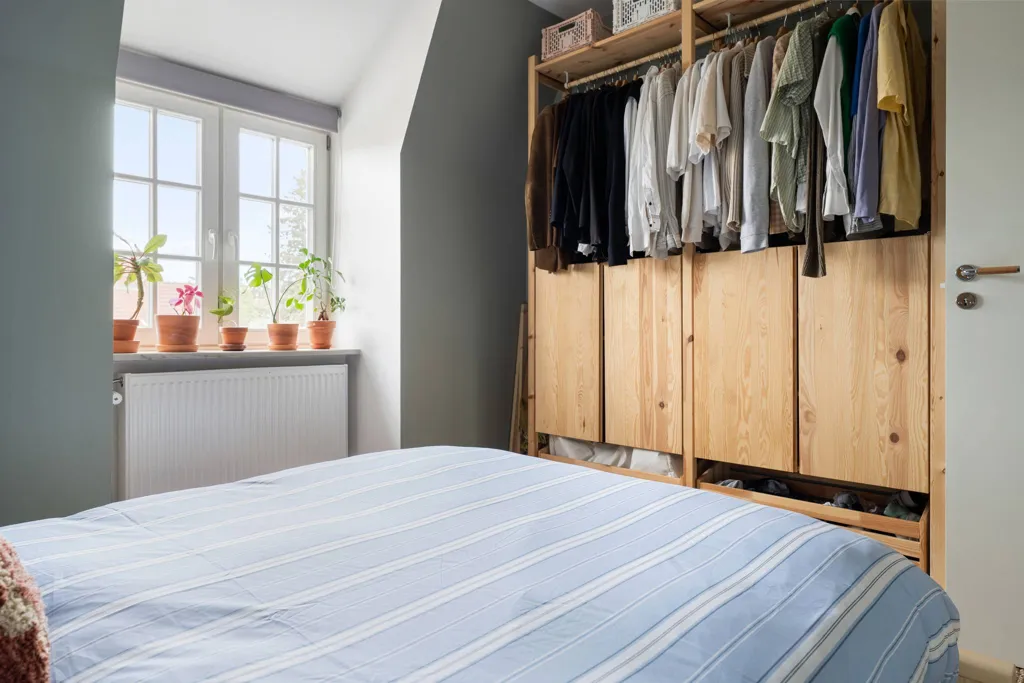 Chambres - Charming Two-Bedroom Apartment with Fireplace in Enskede