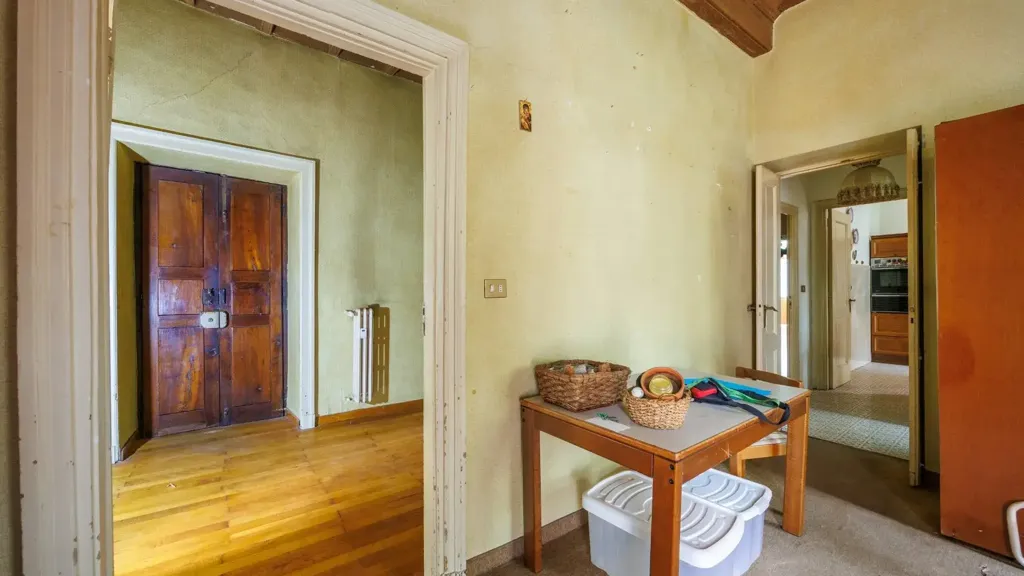 Entrée - Historic Apartment with Panoramic Terrace in Turin
