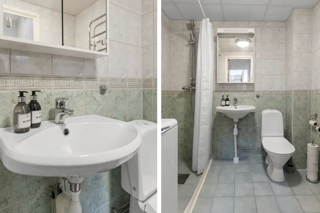 Bagni - City Flat with West-Facing Balcony in Karlskrona