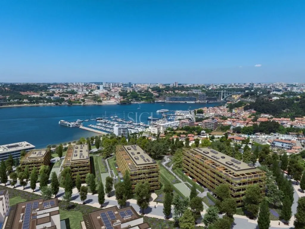 Aerial - Luxury Apartment with Pool in Vila Nova de Gaia