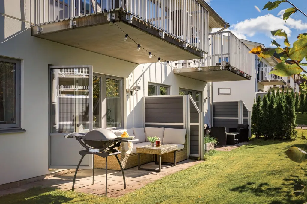 Terrasse - Apartment with Large Terrace near Gothenburg