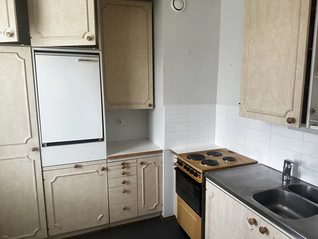Köök - Studio Flat with Balcony in Savonlinna