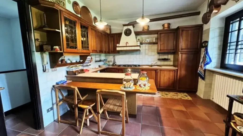 Cucina - Villa with Vineyard Garden in Rivanazzano