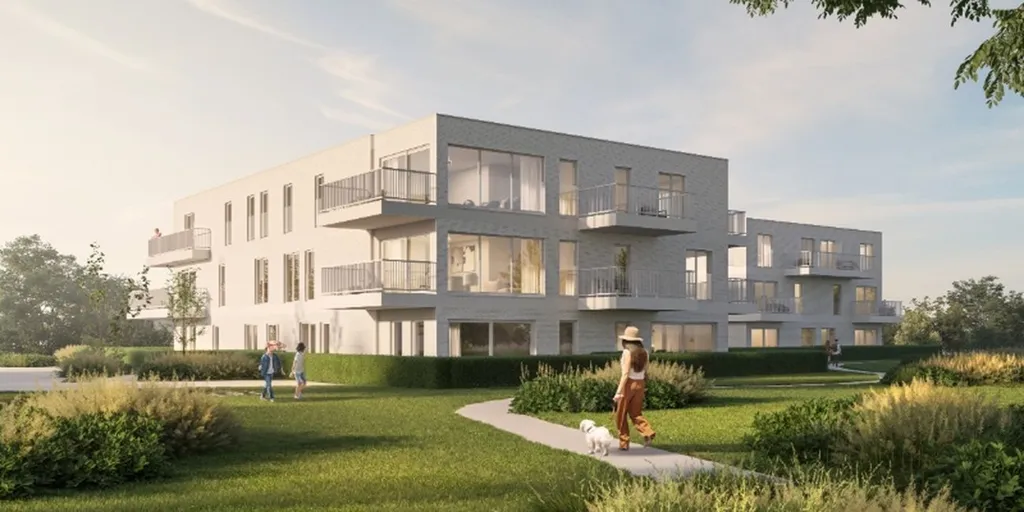 Apartment with Park View in Evergem