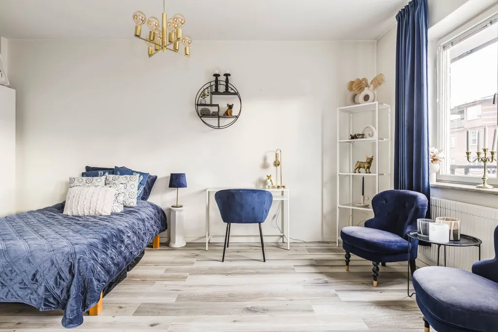 Camere da letto - Modernised Flat with Balcony in Vasastaden