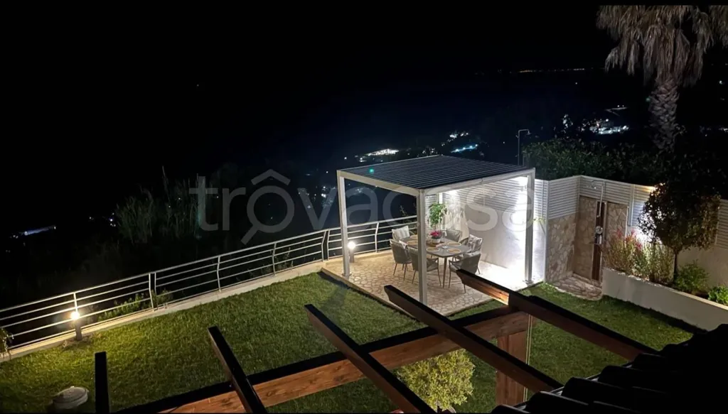 Terrasse - Bifamiliar Villa with Sea View in Zambrone