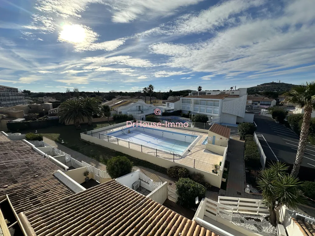 Piscine - Studio avec Mezzanine et Terrasse à Agde