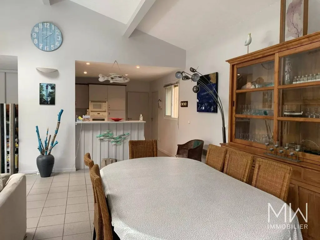 Söögituba - Luxury Villa with Pool in Lège-Cap-Ferret