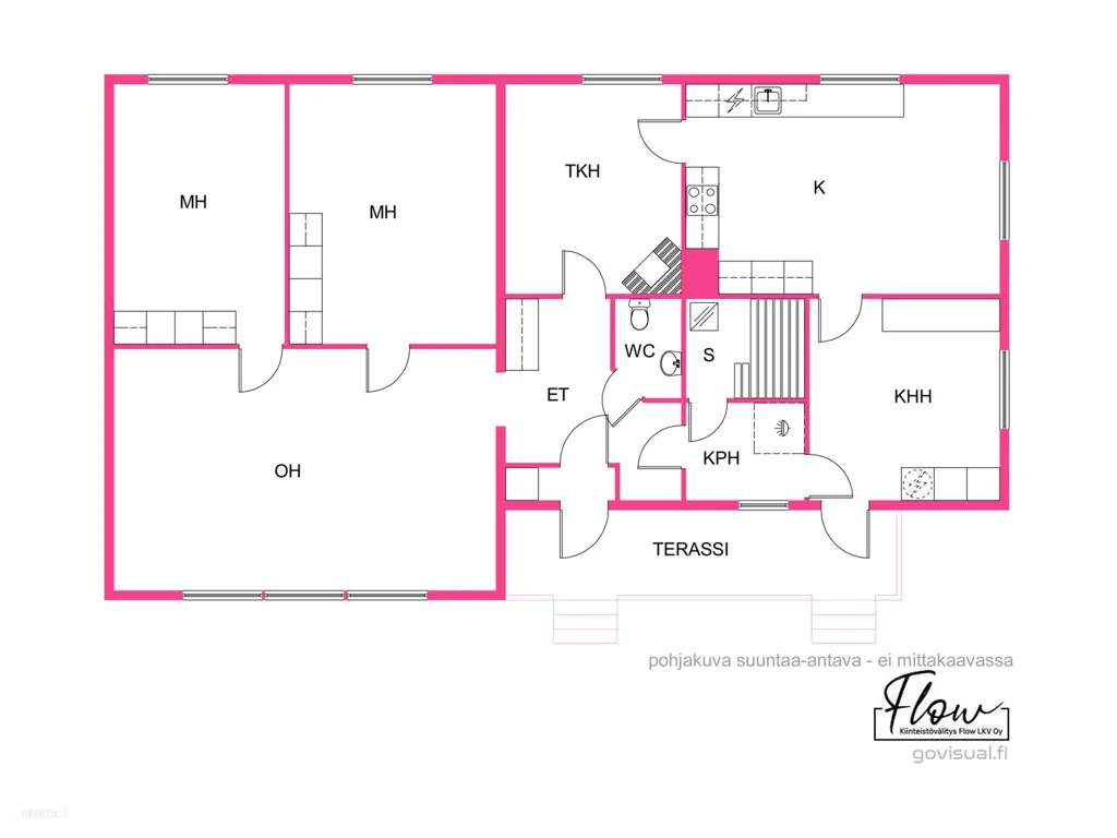Plan - Compact Cottage with Garden in Viitasaari